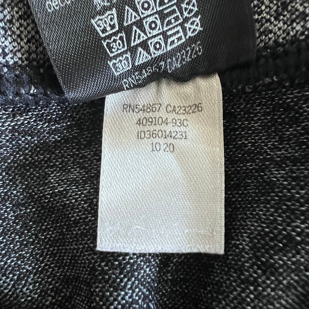 PINK ACTIVE‎ Seamless Leggings Grey Black Activewear Workout Size M - Picture 6 of 10